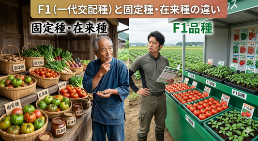 F1と固定種・在来種の違い